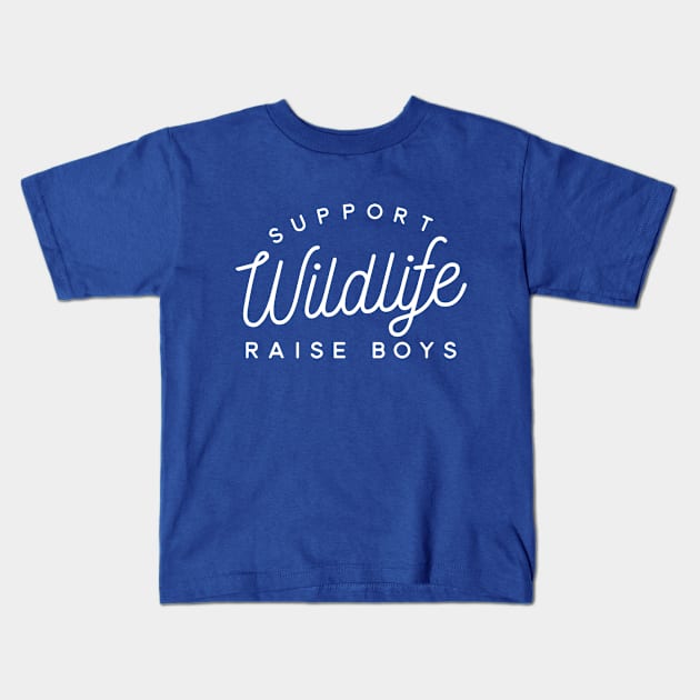Raise boys - Mom shirt Kids T-Shirt by tshirtexpress